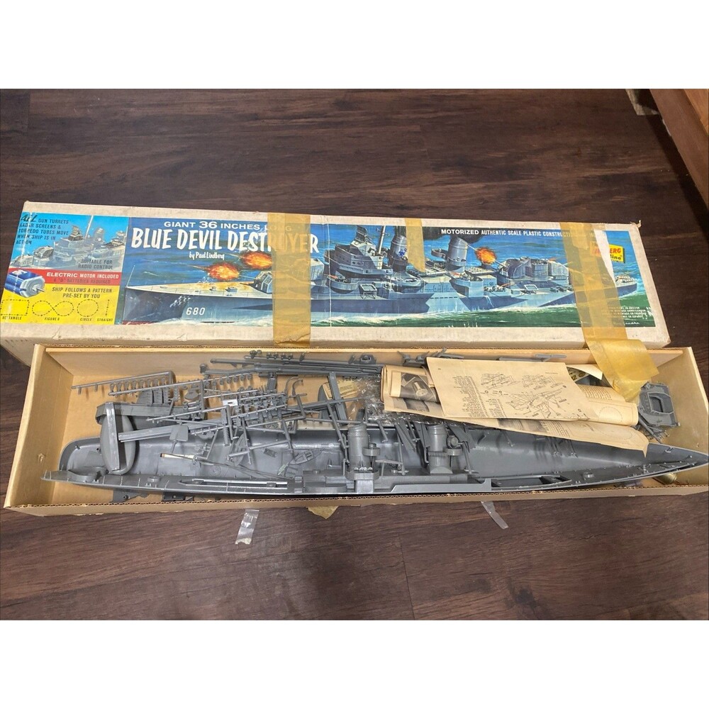 Giant 36 Inches Long Blue Devil Destroyer By Paul Lindberg
